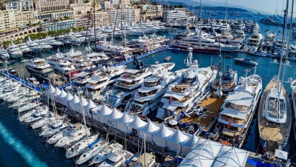 Plein Coeur De Monaco, A 300 Metres A Pied Du Port De Monaco, 4 Pieces Dans Des Escaliers Vue Mer Exceptionnelle Exterior foto
